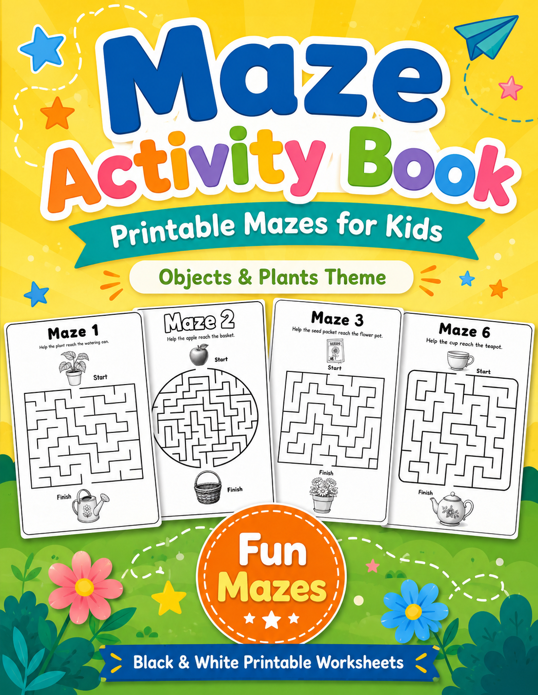 Maze Activity Book